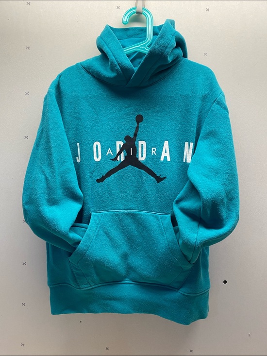 Jordan Other - Jordan Teal Pullover Hoodie with Jumpman Logo